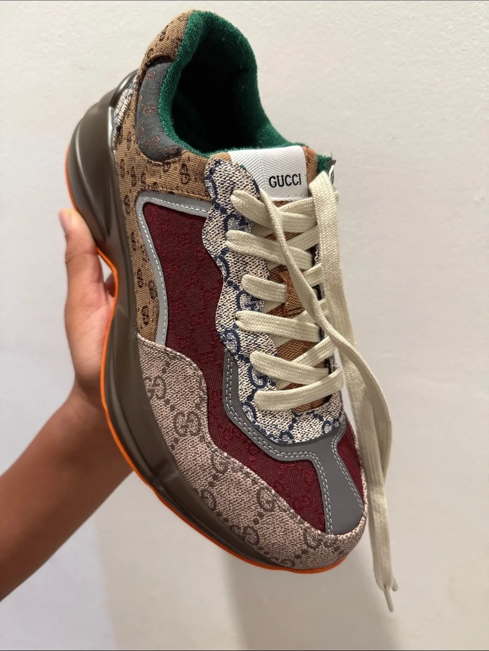 Gucci Men's Multicolor Chunky Runner Sneaker